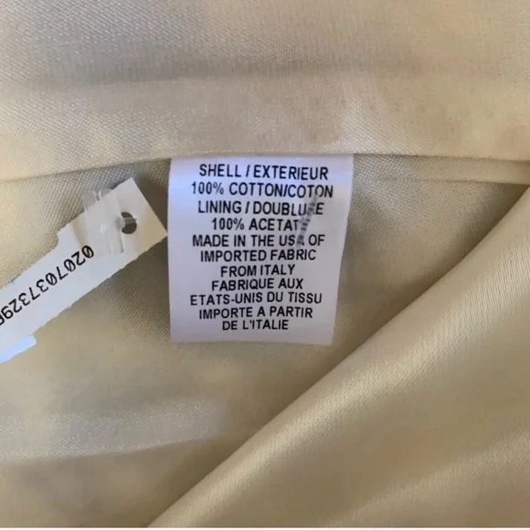 NWOT Milly of New York Black/Off of White Cream Embroidered Coat Topper Size 4